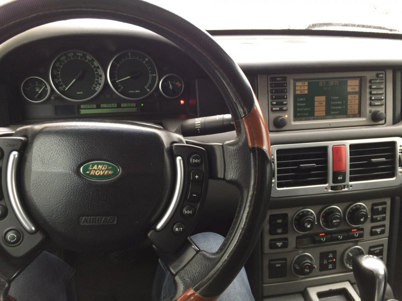 Range Rover Sport 2021 руль