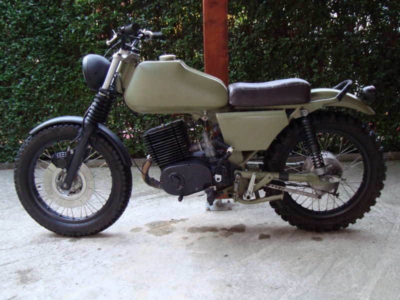 Мотоцикл MZ gt 250 1979g