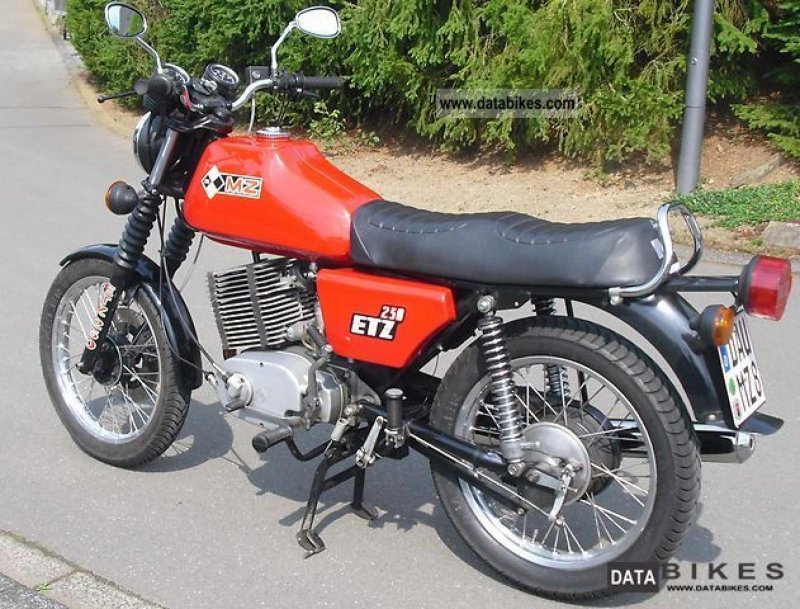 Мотоцикл MZ ETZ армейский