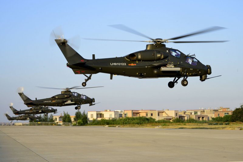 Китайский вертолет z-10
