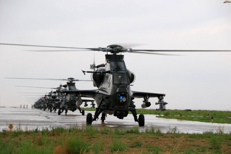 Китайский боевой вертолет WZ-10
