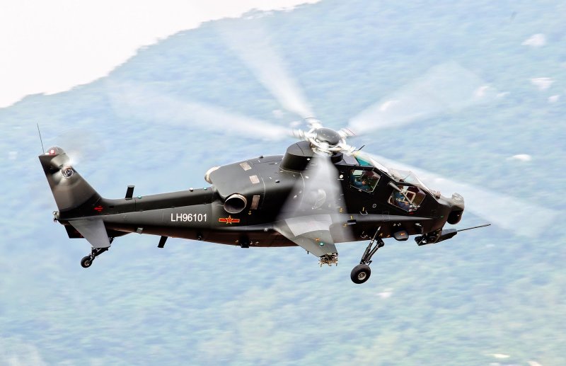 Вертолет z-20 Китай
