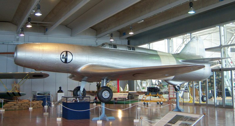 Самолет Caproni Campini n.1