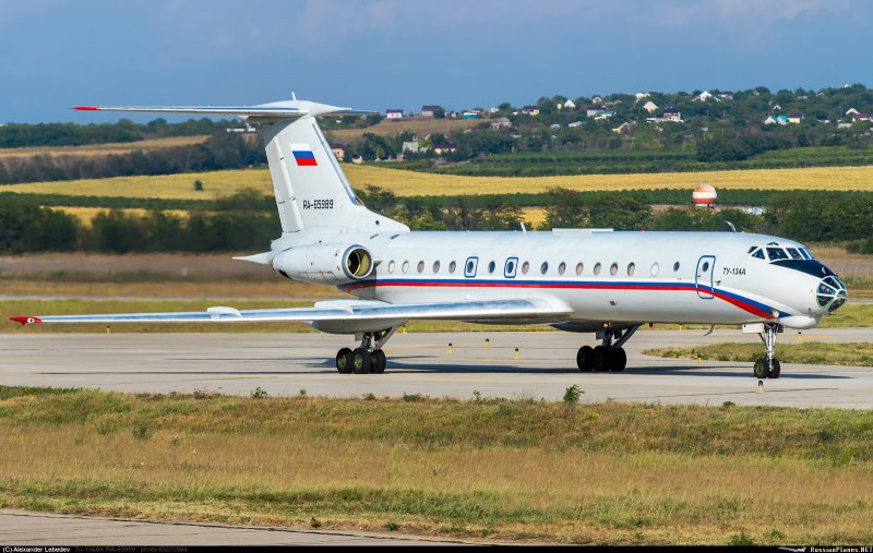 Ту-134 УБЛ черная Жемчужина