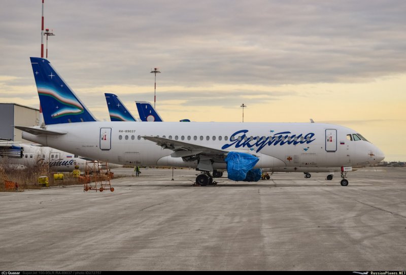 Sukhoi Superjet 100-95 Якутия