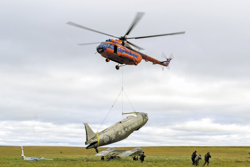 Дуглас c-47 в тундре