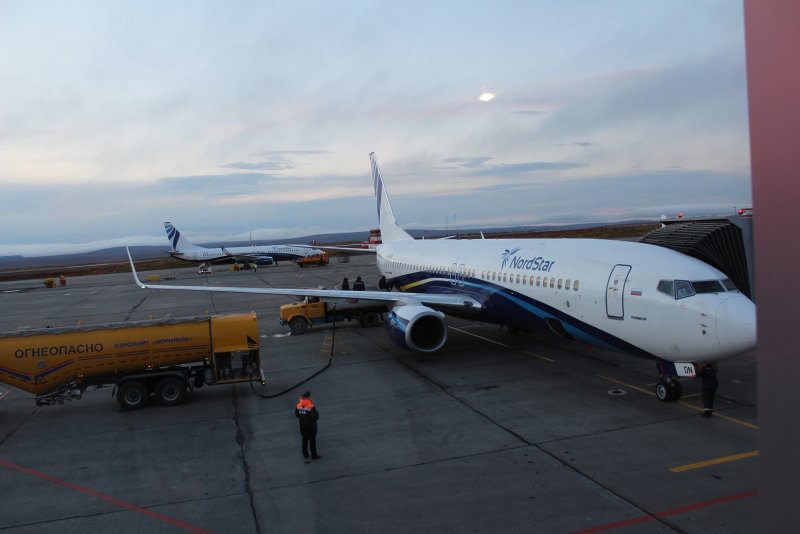 Нордстар Boeing-737-800 аэропорт Красноярск