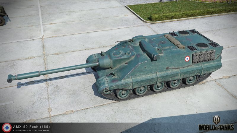 Танк пт САУ AMX 50 Foch