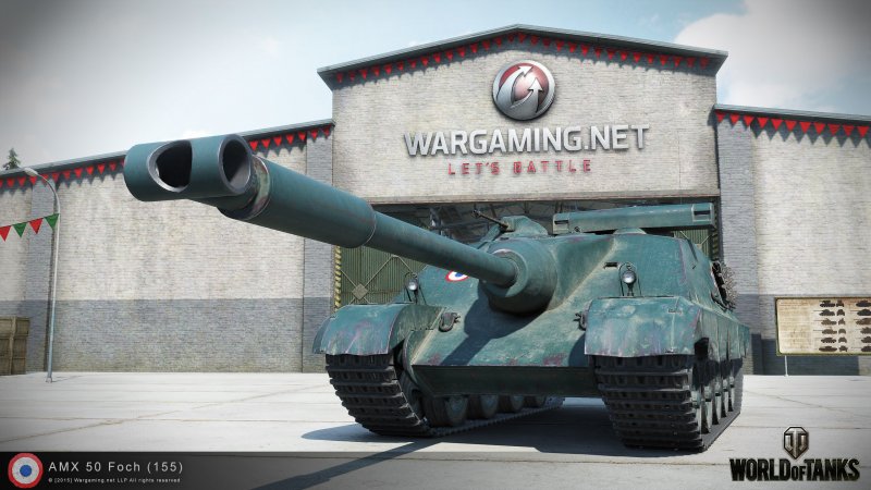 Танк пт САУ AMX 50 Foch