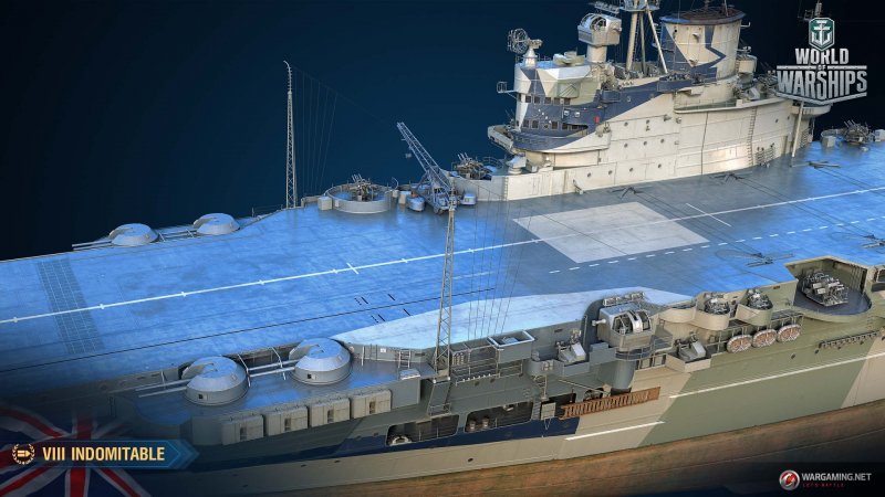 Авианосец HMS indefatigable