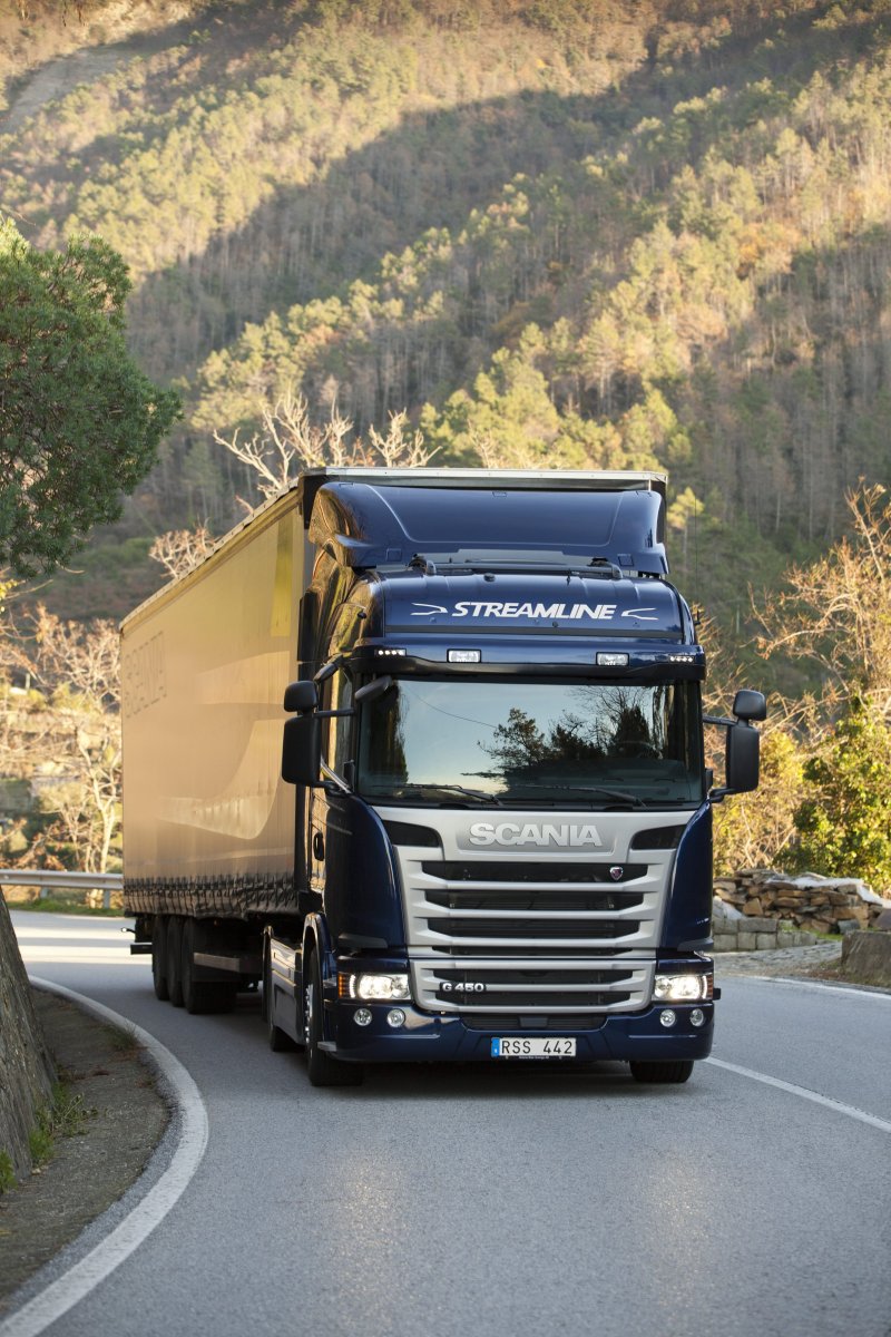 Грузовики Scania Streamline