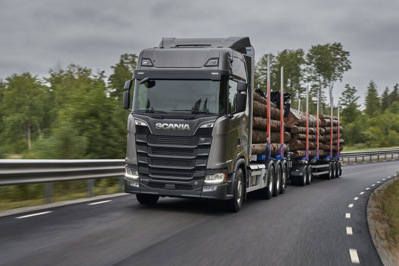 Scania s730 трал