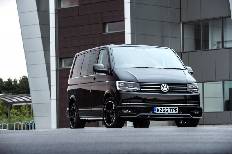 Volkswagen Transporter t6 черный