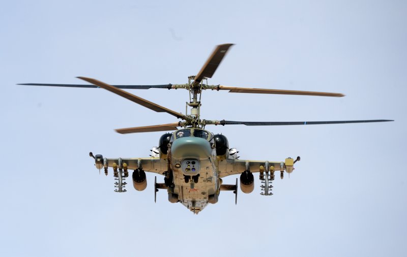 Ка-52 вертолёт Аллигатор в Сирии