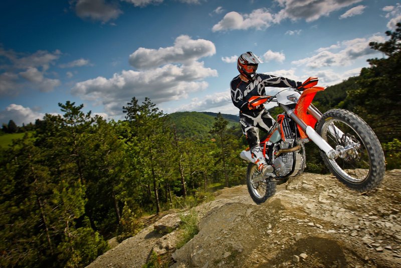 KTM В езде