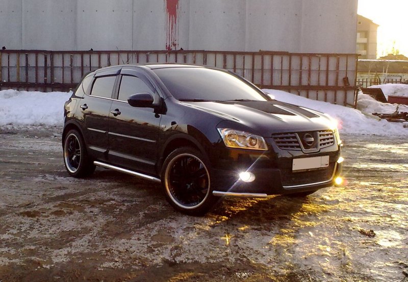 Тюнингованный Nissan Qashqai 2008