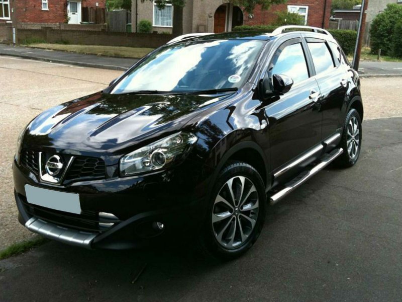 Nissan Qashqai j10 черный