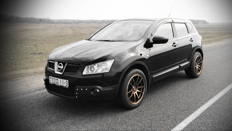 Nissan Qashqai j10 оффроуд