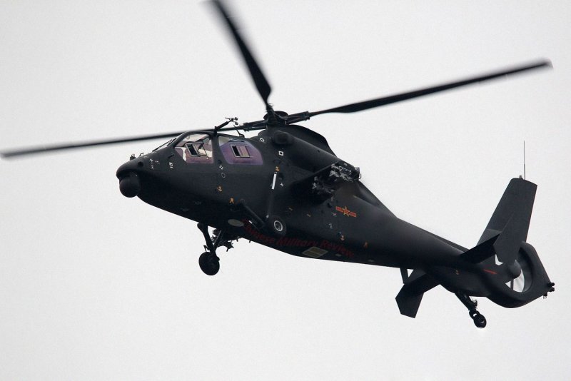 Китайский боевой вертолет z-10