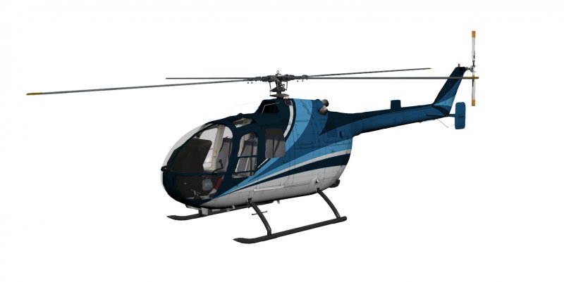 Bo-105 вертолет