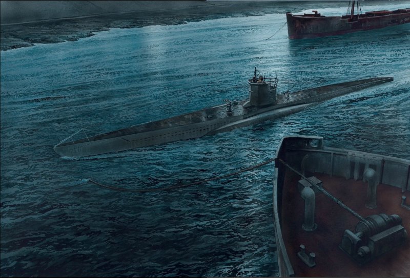 Немецкая подводная лодка второй мировой войны u127