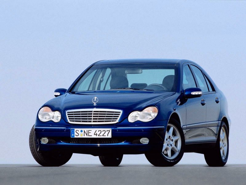 Мерседес w203 черный
