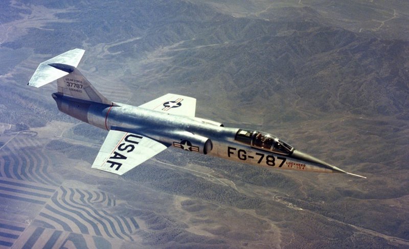Самолет f-104 Starfighter