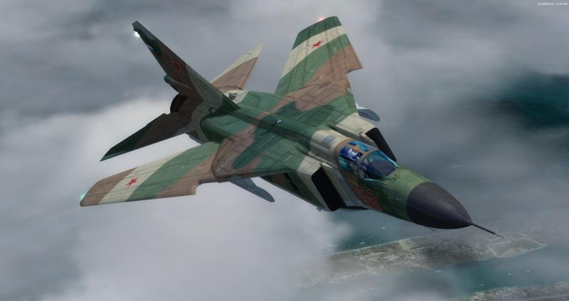 Миг-23к палубный истребитель