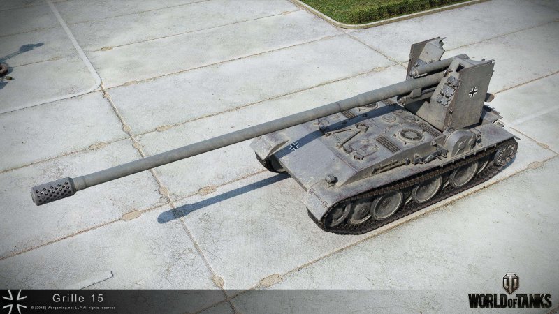 Немецкий танк гриль 15