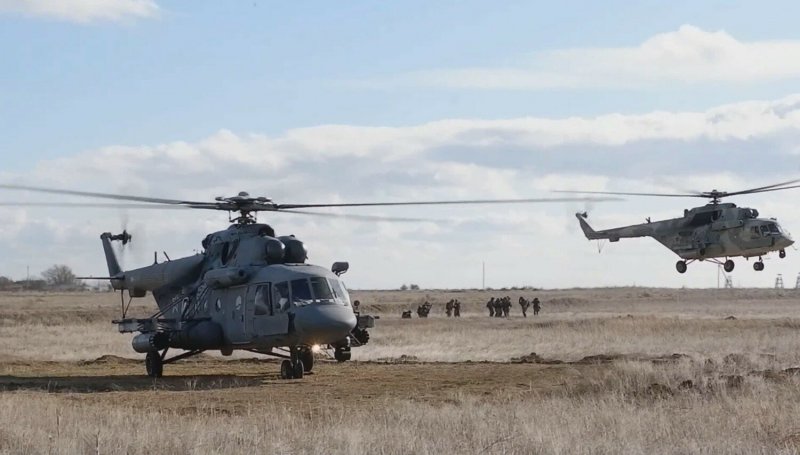 Полигон Опук в Крыму учения