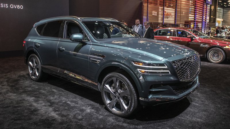 Genesis gv80 салон