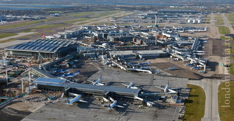 Аэропорт Хитроу внутри