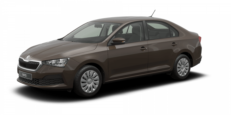 Skoda Rapid Toffee Brown металлик 2020