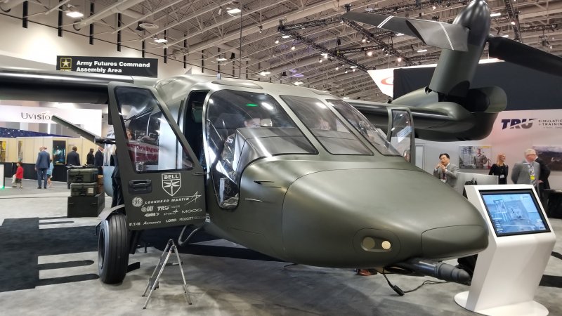 Bell v-280 Valor кабина