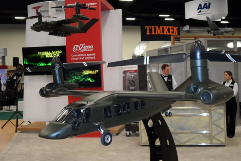 Конвертоплан следующего поколения v-280 Valor