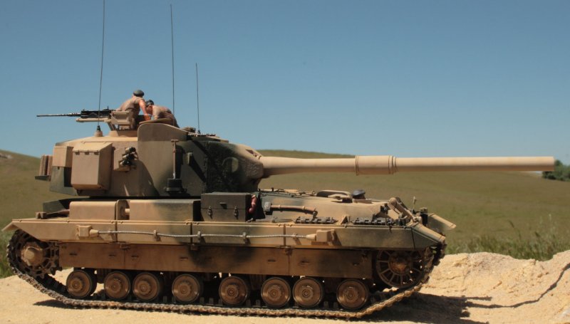 Танк fv215b 183 в реальной жизни