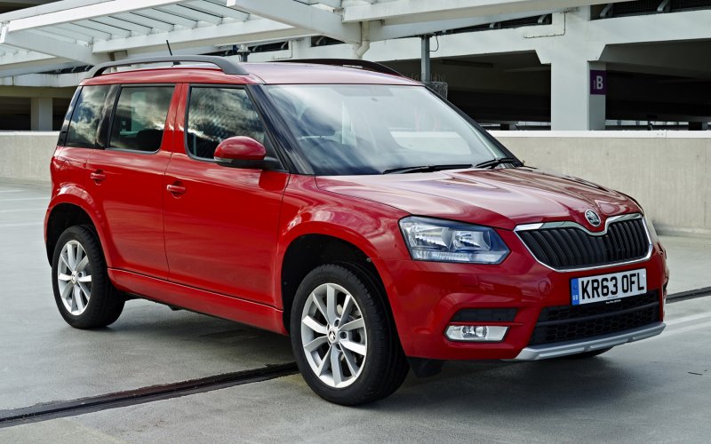 Skoda Yeti 2015 Red