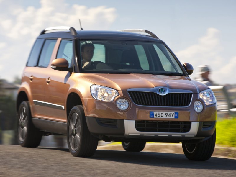 Skoda Yeti 4x4 2012