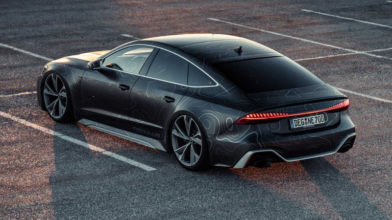 Audi rs7 2020 Black