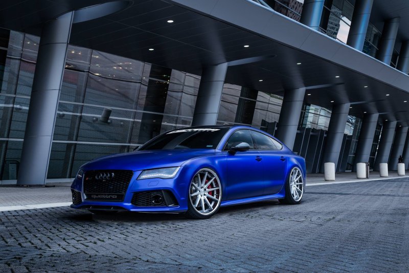 Audi rs7 Sportback синий