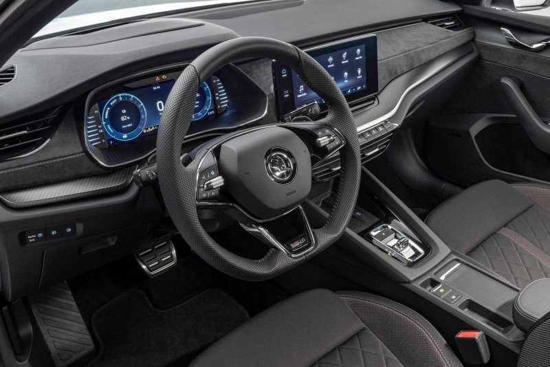 Skoda Octavia a8 салон