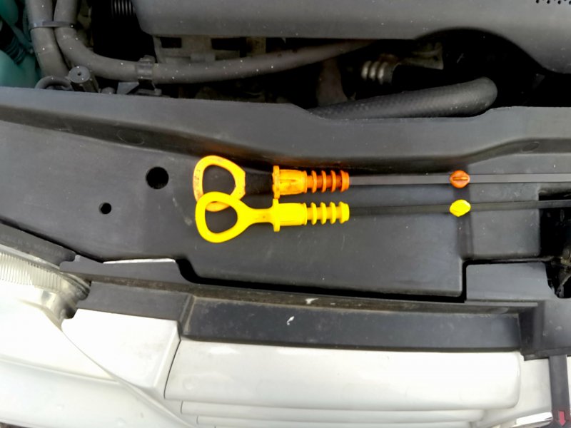 Уровень масла VW Polo sedan