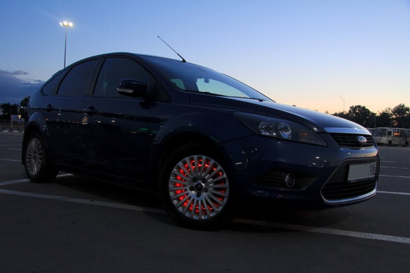 Ford Focus 2 Рестайлинг седан черный