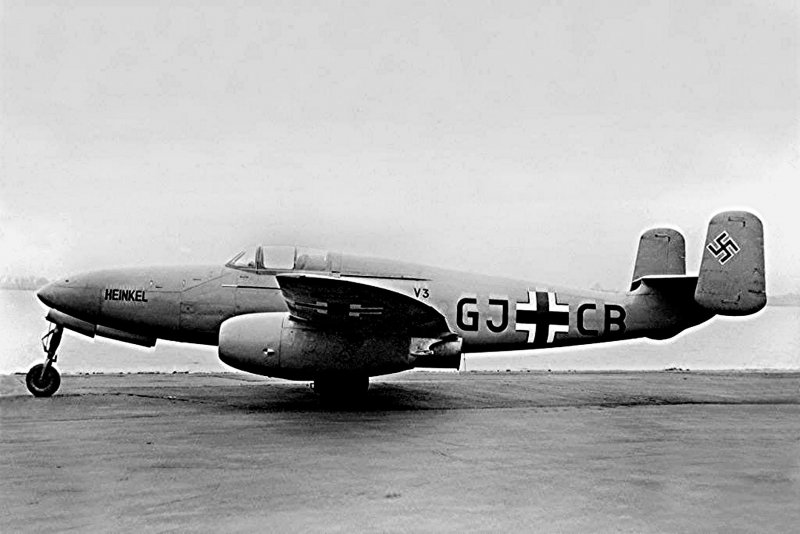 Реактивный самолёт Heinkel he 176