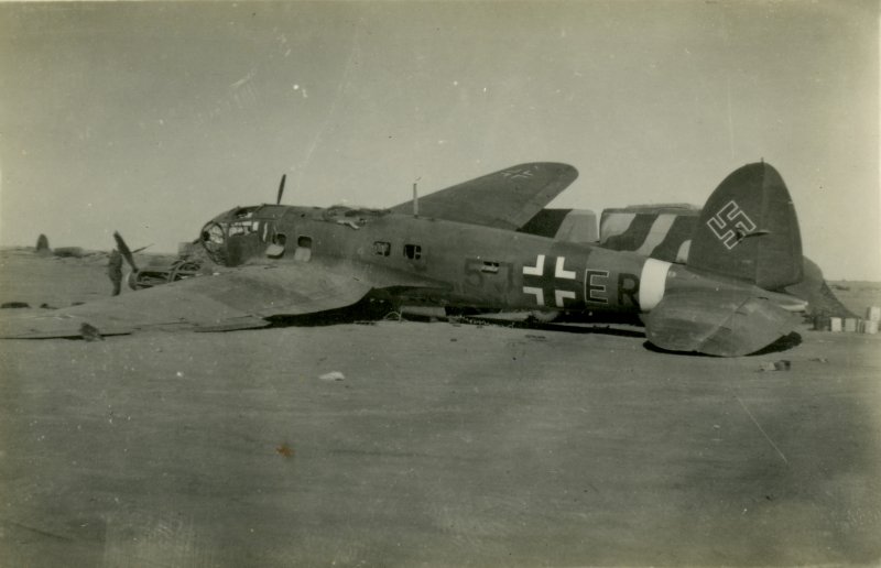 Немецкий бомбардировщик Heinkel he 111