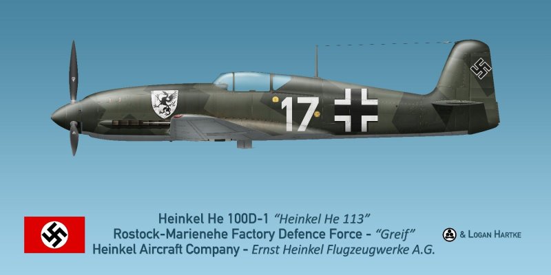 Хенкель 100 самолет