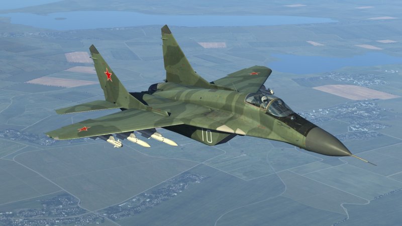 Военный истребитель миг-29