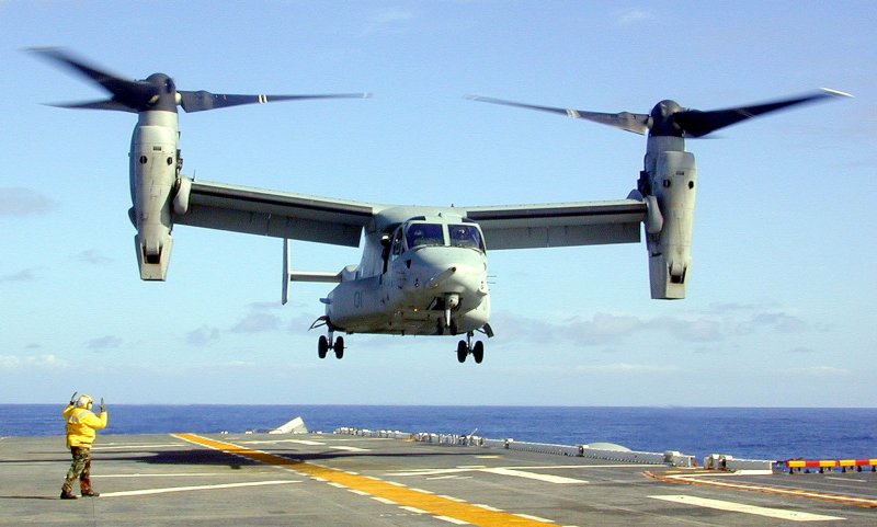 Osprey вертолет Desert