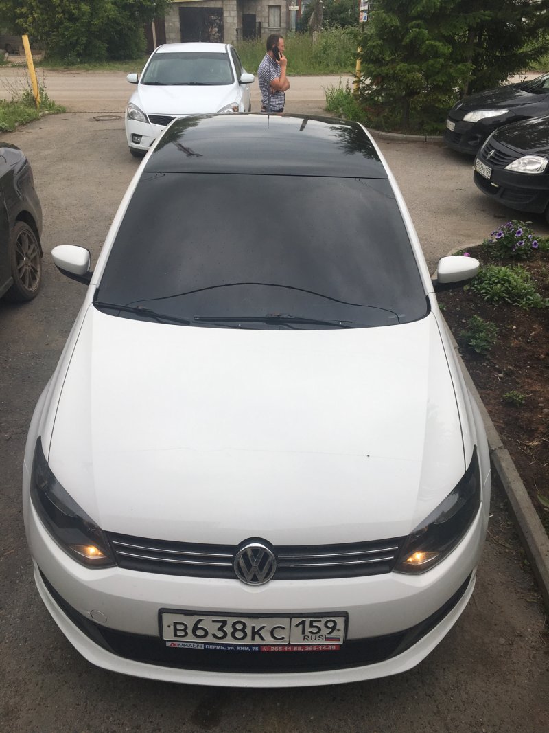 Спойлер Volkswagen Polo sedan