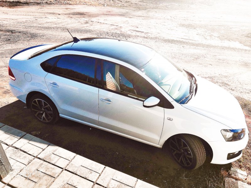 Polo sedan 2013 черная крыша